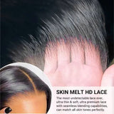 40 Inch 13x4 Glueless HD Lace Front ~ Body Wave Human Hair 200 Density