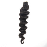 Loose Wave Brazilian Human Hair Tape-In Extensions